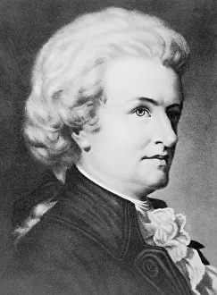 Austrian Composer Wolfgang Amadeus Mozart