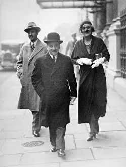 Austrian Delegate and Royalty in London