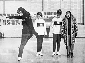 Olympia Prints: Austrian figure skaters 1964 Winter Olympics