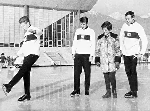 Olympia Prints: Austrian figure skaters 1964 Winter Olympics