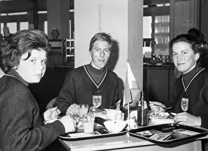 Olympia Prints: Austrian lugers 1964 Winter Olympics