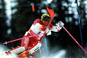 Austrian ski racer Hubert Strolz