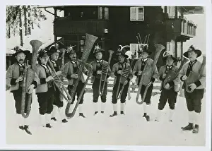 Tyrol Prints: Austrians Outdoors with Wooden Instruments