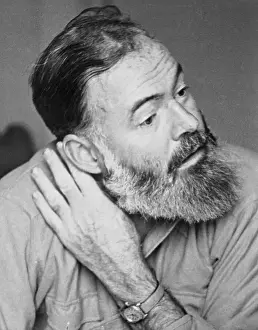 Author Ernest Hemingway