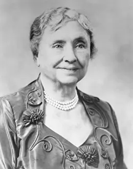 Author Helen Keller