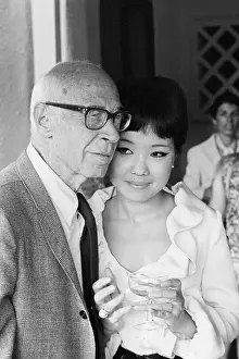 Writer Prints: Author Henry Miller and His Wife