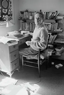 Author John Cheever in His Study