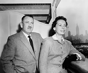 Sail Prints: Author John Steinbeck and His Wife