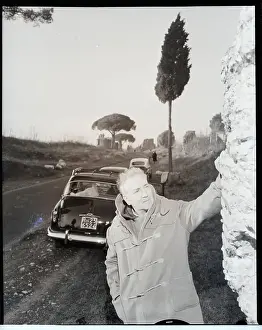 Lecturer Prints: Author Robert Graves In Italy