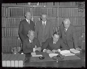Auto Executives at a Table