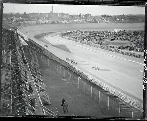Auto Race During 46th Lap