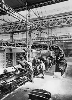 Production Line Prints: Automobile Assembling
