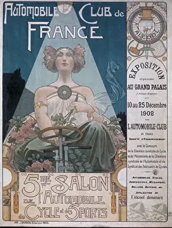 Huty 16882 Prints: Automobile Club De France