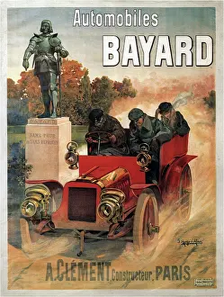 Vehicle Prints: Automobiles Bayard, c. 1903-1906. From a private collection