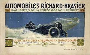 Vehicle Prints: Automobiles Richard-Brasies, 1904. From a private collection