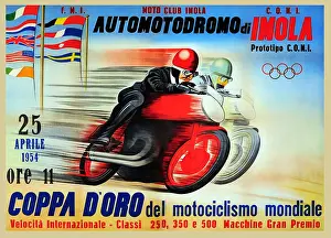 Race Prints: Automotodromo di Imola