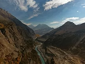 Amazing Drone Aerial Photography Gallery: Autumn in Karimabad, Hunza, Pakistan