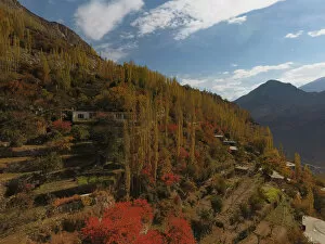Amazing Drone Aerial Photography Gallery: Autumn in Karimabad, Hunza, Pakistan