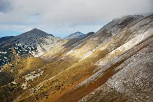 Bansko Prints: Autumn marble mountain range