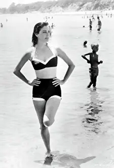 Bikini Prints: Ava Gardner at Beach