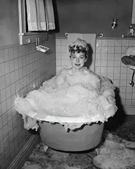 Ava Gardner in Bubble Bath