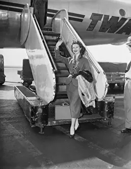 Ava Gardner Waving