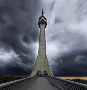 Images Dated 30th May 2013: Avala television tower, Resnik, Serbia