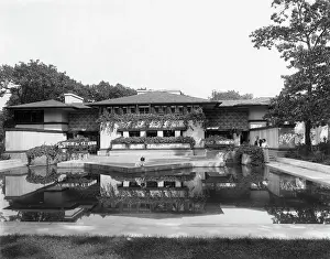 Couples Prints: Avery Coonley House; Designed By Wright