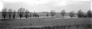 Prints of 1910: Huntingdon aviation ground in Cambridgeshire. (Photo by Alfred Hind Robinson/A H Robinson/Getty Images) Alfred Hind Robinson (1864-1950) Prints: Aviation Ground