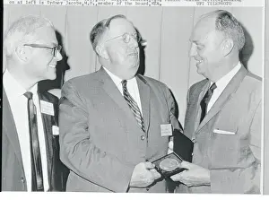Award Being Presented to K.W. Grimley by Luther Terry