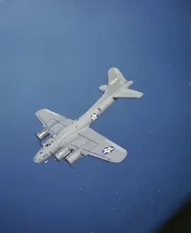 Sun Light Prints: B-17 Bombers En Route To England