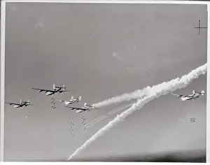 B-24 Liberators Bomb Tagets in Northern France 1944