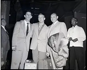 B Martin M Mantle A Reynolds In Penn Sta