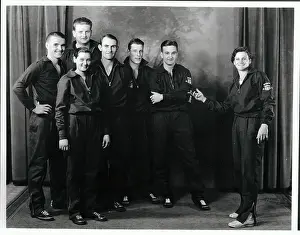 Prints of (Original Caption) Hoops Through Time: A Visual Journey of Basketball History: Babe Didrikson Introducing Basketball Team
