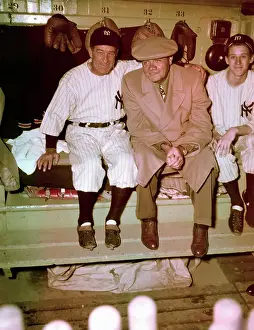 Babe Ruth with Bucky Harris