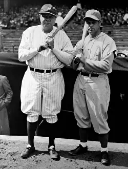 Babe Ruth and Jimmie Foxx