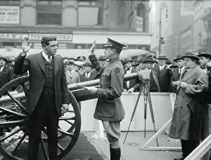 Babe Ruth Joining Army for Recruiting Drive
