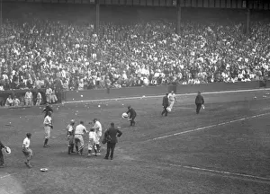 Scoring Prints: Babe Ruth And Lou Gehrig Cross Home Plat