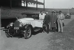 Babe Ruth Receiving Automobile