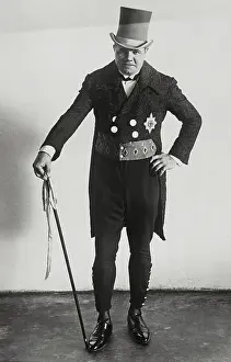 Babe Ruth in Victorian Costume