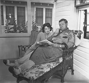 Maryland Prints: Babe Ruth and Wife