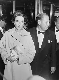 Paley Prints: Babe and William Paley at a Movie Premiere