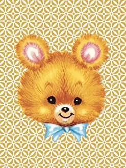 Fluffy Prints: Baby bear