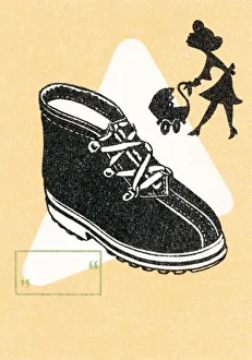 Images Dated 27th August 2003: Baby shoe