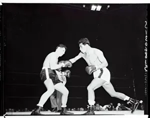 Baby Vasquez Boxing Against Carmelo Costa