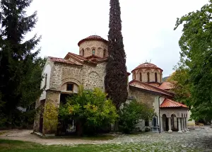 Courtyard Prints: Bachkovo monastery, Rhodope mountains, Bulgaria