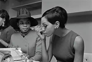 Huty37368 Prints: Backstage At A Fashion Show