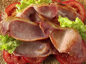 Images Dated 3rd September 2012: Bacon, bacon, sliced