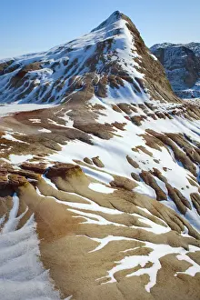 Badlands Prints: Badlands in Winter