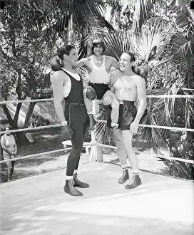The Baer Brothers Holding Frankie Klick